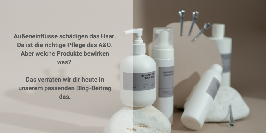 Außeneinflüsse schädigen das Haar. Da ist die richtige Pflege das A&O. Aber welche Produkte bewirken was? Das verraten wir dir heute in unserem passenden Blog-Beitrag das.